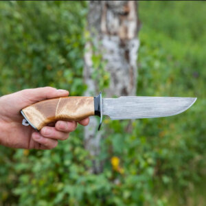 Alaska Made Hand Forged Camp Knife