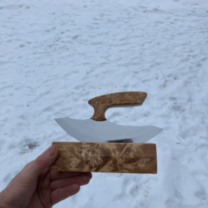 Alaska made hand forged ulu