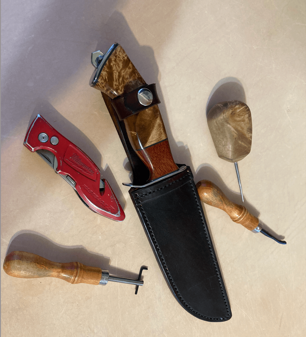 Alaska Made Hand Forged Knife