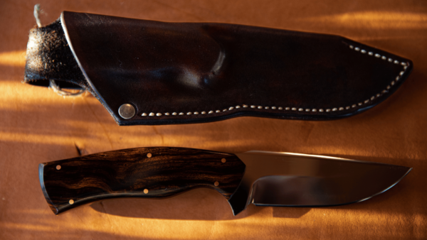 SUSITNA – Alaska Made Hand Forged Knife Ironwood Handle - Image 3