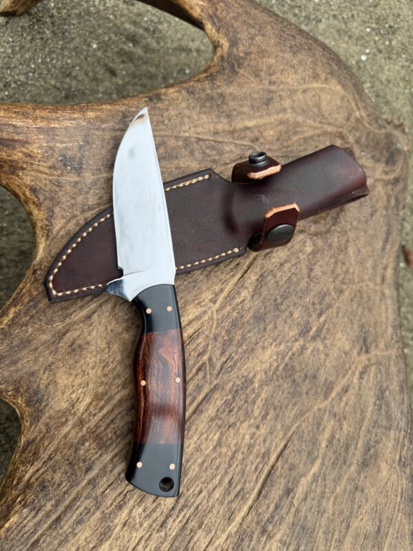 SUSITNA – Alaska Made Hand Forged Knife with Ironwood Handle - Image 8