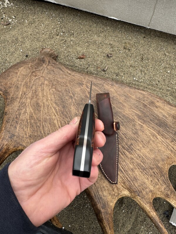 SUSITNA – Alaska Made Hand Forged Knife with Ironwood Handle - Image 6