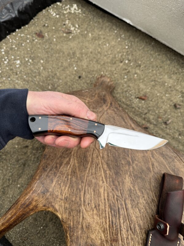 SUSITNA – Alaska Made Hand Forged Knife with Ironwood Handle - Image 2